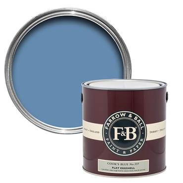 Cook's Blue No.237 Flat Eggshell