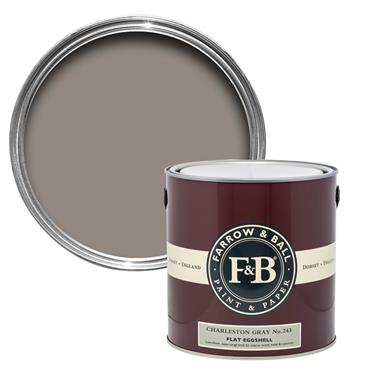 Charleston Gray No.243 Flat Eggshell