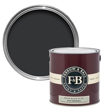 Pitch Black No.256 Flat Eggshell