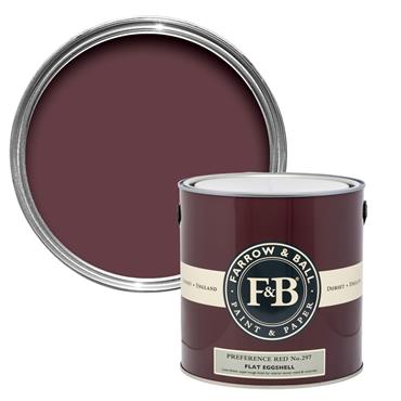 Preference Red No.297 Flat Eggshell