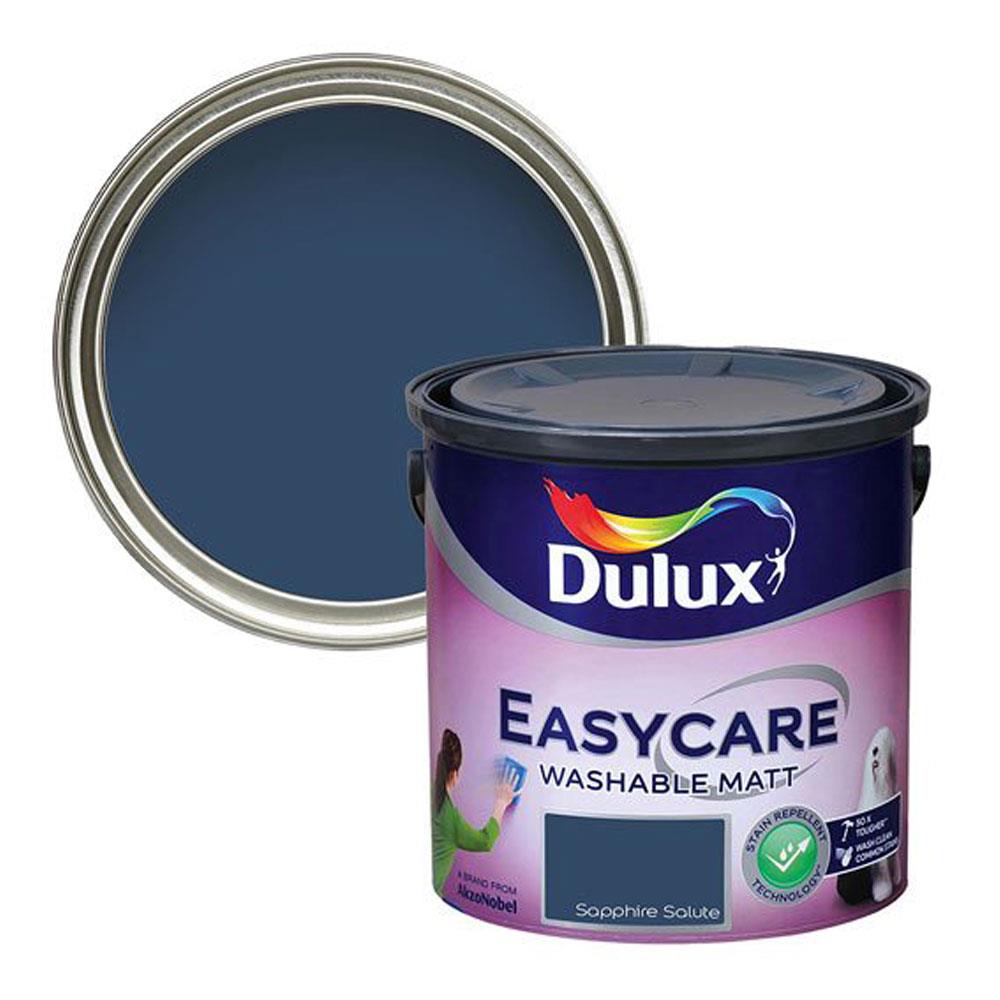 Dulux Easycare Washable Matt Sapphire Salute Stakelums Home