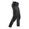 Snickers 6241 Allroundwork Stretch Trousers Holster Pockets Grey/Black