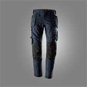 Snickers 6244 Allround Stretch Trousers Holster Pockets Navy/Black