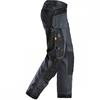 Snickers 6251  Allroundwork Stretch Loose Fit Trousers Holster Pockets Grey/Black