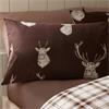 Stag Chocolate Duvet Set
