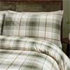 Brushed Troon Check Green Duvet Set