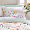 Meadowsweet Floral Bright Quilt Set