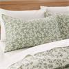Shadow Leaves Green Quilt Set