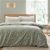 Shadow Leaves Green Quilt Set