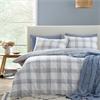 Marlow Check Blue Duvet Set