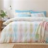 Catherine Lansfield Spring Check Pastel Duvet Set