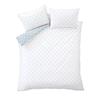 Esme Floral White - Blue Quilt Set