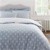 Esme Floral White - Blue Quilt Set
