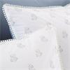 Esme Floral White - Blue Quilt Set
