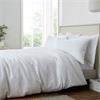Fleur Matelasse White Quilt Set