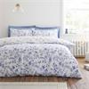 Thea Floral Blue Quilt Set