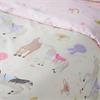 Happy Horses Cream Quilt Set
