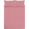 Bamford Gingham Check Red Quilt Set