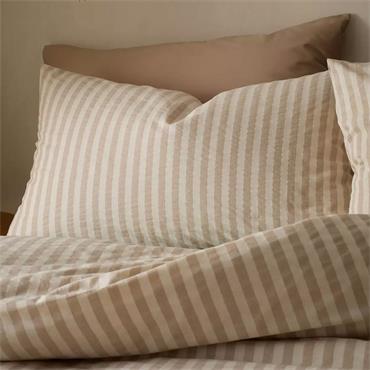 Cotton Rich Woven Stripe Natural