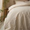 Cotton Rich Woven Stripe Natural