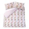 Flutter Floral Pink Quilt Set