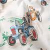 Vintage Tractors Cream Quilt Set