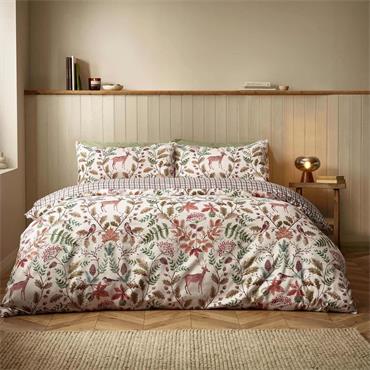 Woodland Stag Cream Quilt Set