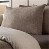 Brushed Herringbone Chocolate Duvet Set