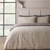 Brushed Herringbone Chocolate Duvet Set