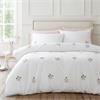 Adeline Floral White Quilt Set
