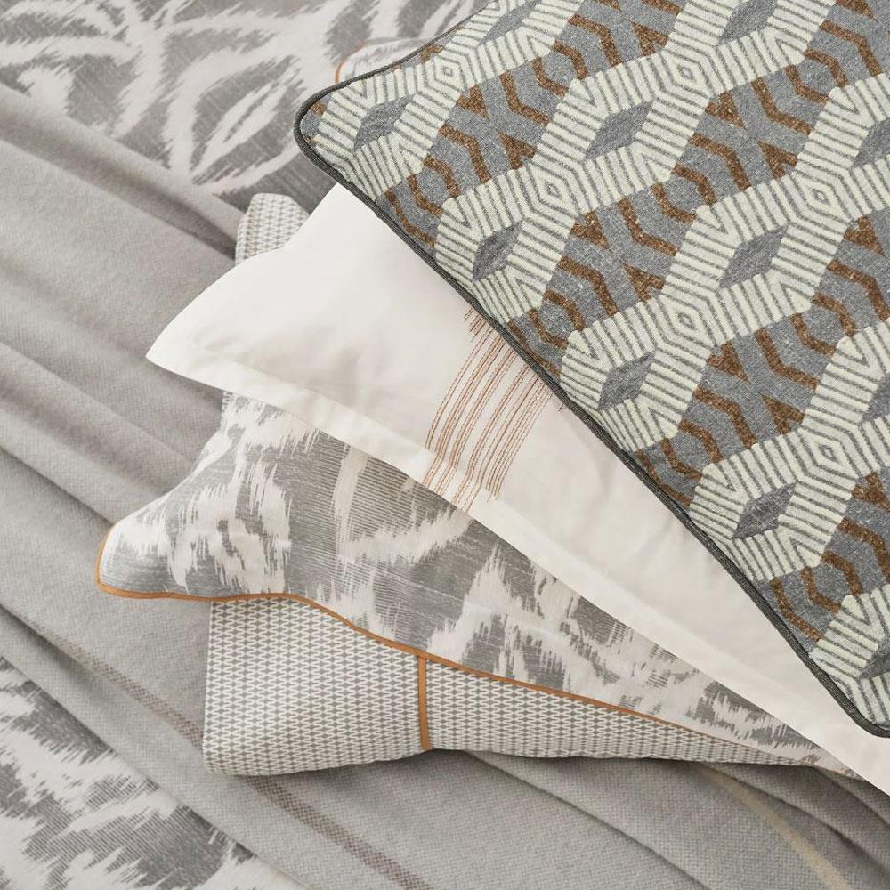 Bedeck Of Belfast Asha Print Duvet Cover Grey Stakelums Home