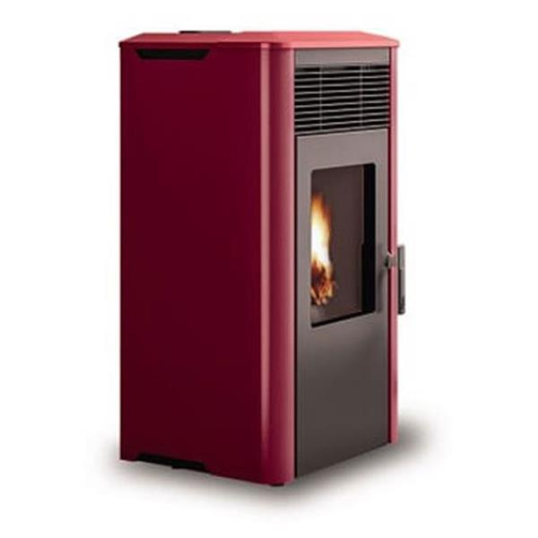 Ilena 8kw Wood Pellet Stove Red | Stakelums Home u0026 Hardware | Tipperary |  Ireland