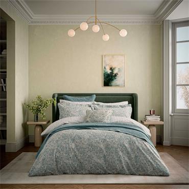 Bedeck Of Belfast Celina Celadon Olive Duvet Set 
