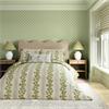 Cobnut Stripe Duvet Set Leaf Green