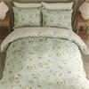 Sanderson Fruit Aviary Sage Ochre Duvet Set