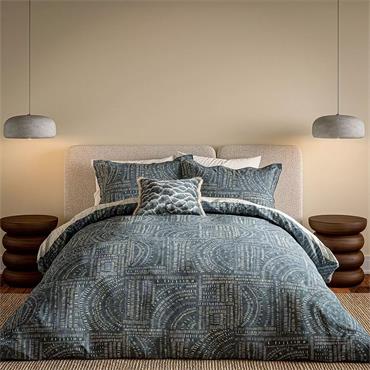 Frescoes Duvet Set Sapphire