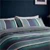 Loft Living Horizon Stripe Navy Duvet Set