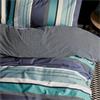 Loft Living Horizon Stripe Navy Duvet Set