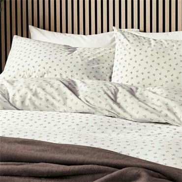 Calcio Leaf Spring Chocolate Duvet Set