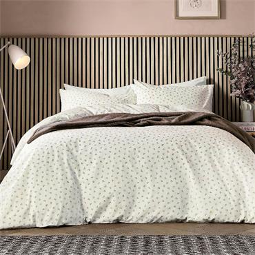 Calcio Leaf Spring Chocolate Duvet Set