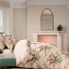 V&A Larkspur Meadow Coral Duvet Set