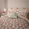 Sweet Tendrils Duvet Set Green/pink