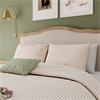 Helena Springfield Ticking Stripe Duvet Set Green
