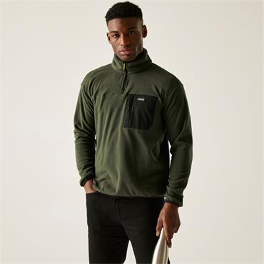 Frankie Half Zip Dark Khaki