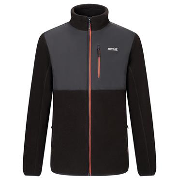 Morran Fleece Black/burnt Henna