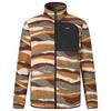 Frankie Borg Fleece Ground Coffee Mountain Range