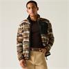 Frankie Borg Fleece Ground Coffee Mountain Range