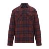 Spennith Shacket Navy/dark Cherry Check