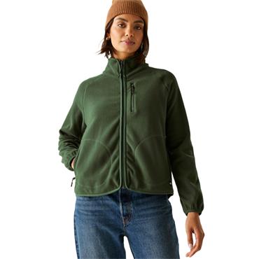 Womens Frankie Full Zip Dark Khaki