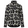 Frankie Fleece Mono Shadow Floral